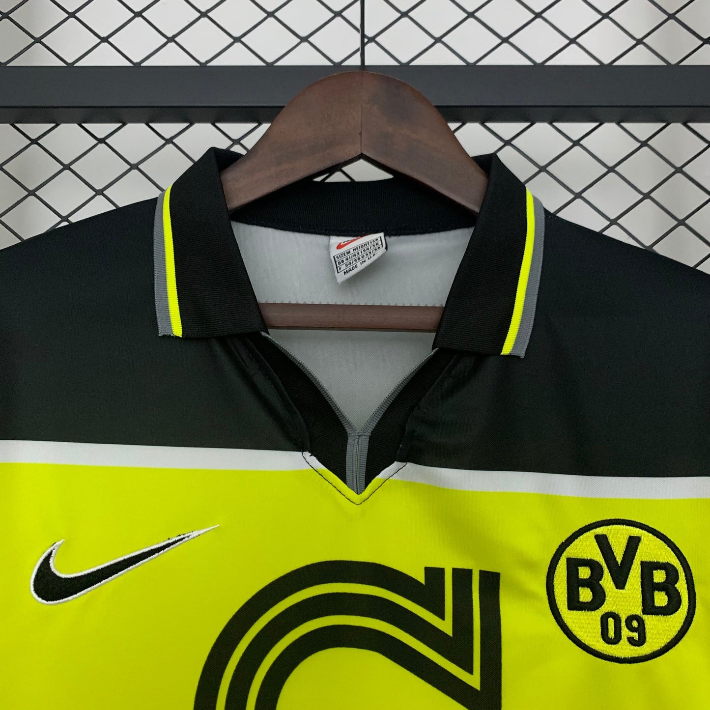 Camisa Retrô Borussia Dortmund Home 1996/97