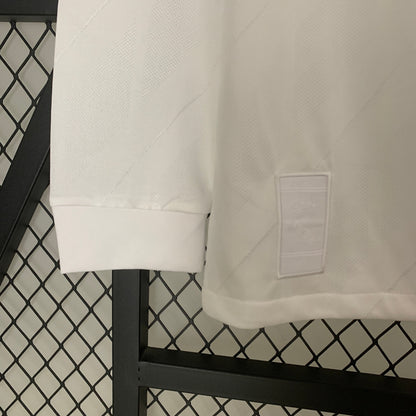 CAMISA REAL MADRID MANGA LONGA RETRÔ HOME 17/18