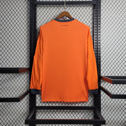 CAMISA REAL MADRID MANGA LONGA RETRÔ AWAY 13/14