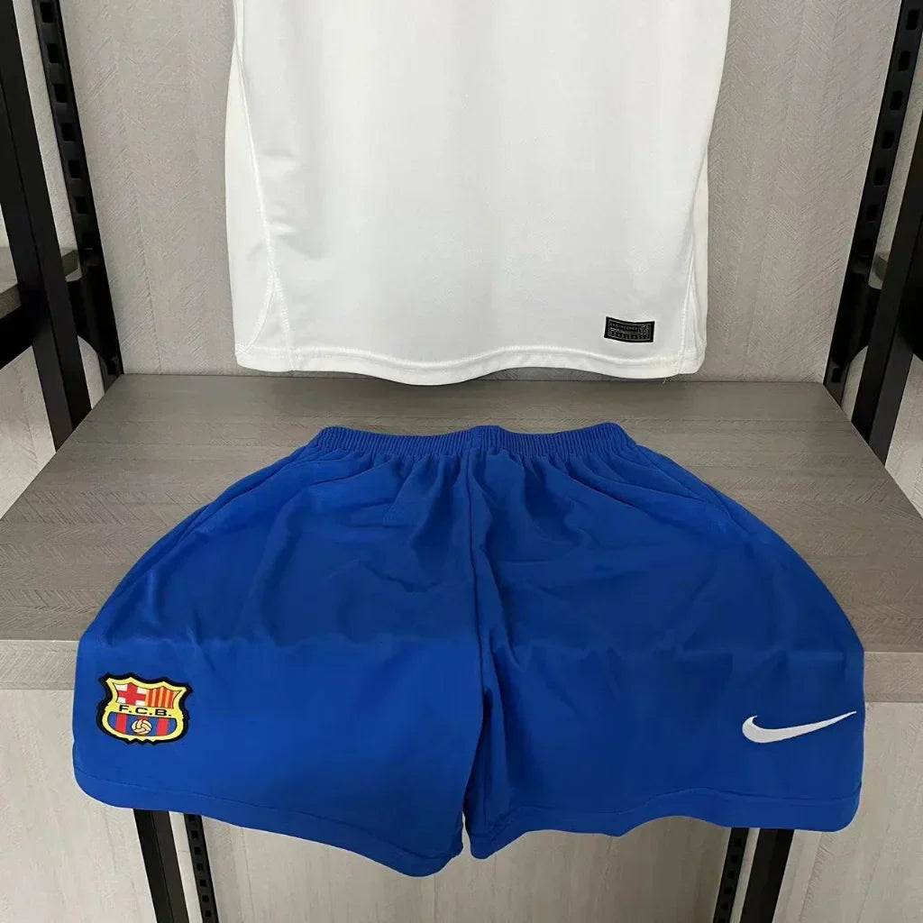 Conjunto Infantil Unissex  Barcelona Branco
