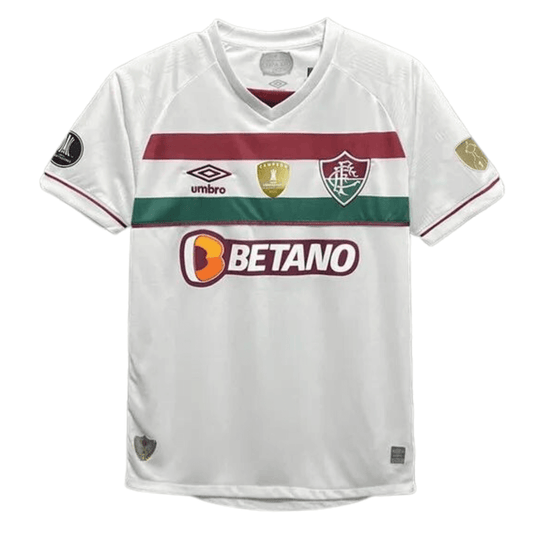 Camisa Masculina Fluminense II 2023/24 Patchs Campeão Libertadores