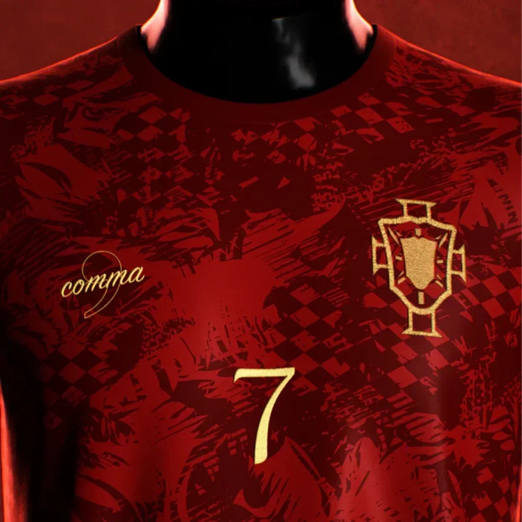 Camisa Portugal The Siu CR7 Euro