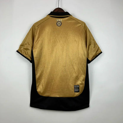 Camisa Masculina Retro Manchester United 100 anos Dupla Face 2002 - Torcedor
