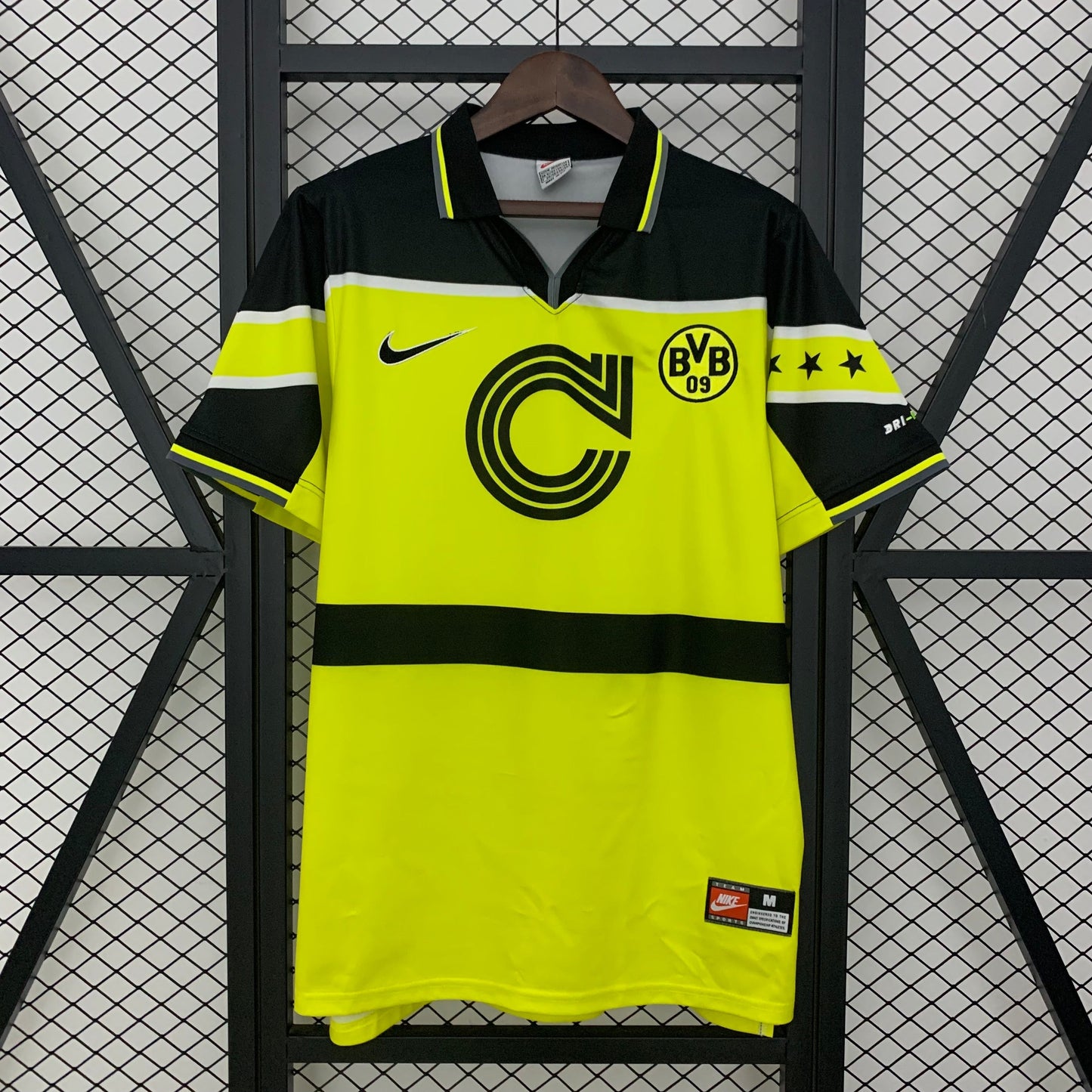 Camisa Retrô Borussia Dortmund Home 1996/97