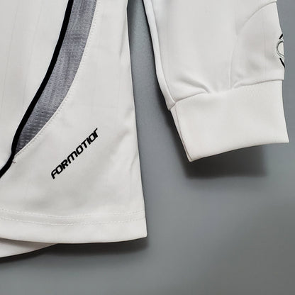 CAMISA RETRÔ REAL MADRID HOME MANGA LONGA 06/07