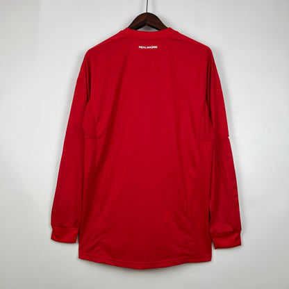 CAMISA REAL MADRID MANGA LONGA RETRÔ THIRD 11/12