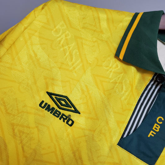 CAMISA RETRÔ BRASIL HOME 92/93