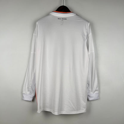 CAMISA REAL MADRID MANGA LONGA RETRÔ HOME 13/14