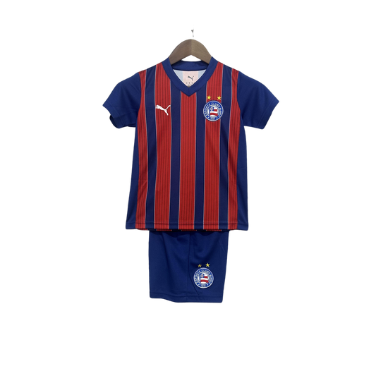 Conjunto Infantil Bahia Fora 25/26 - Tricolor