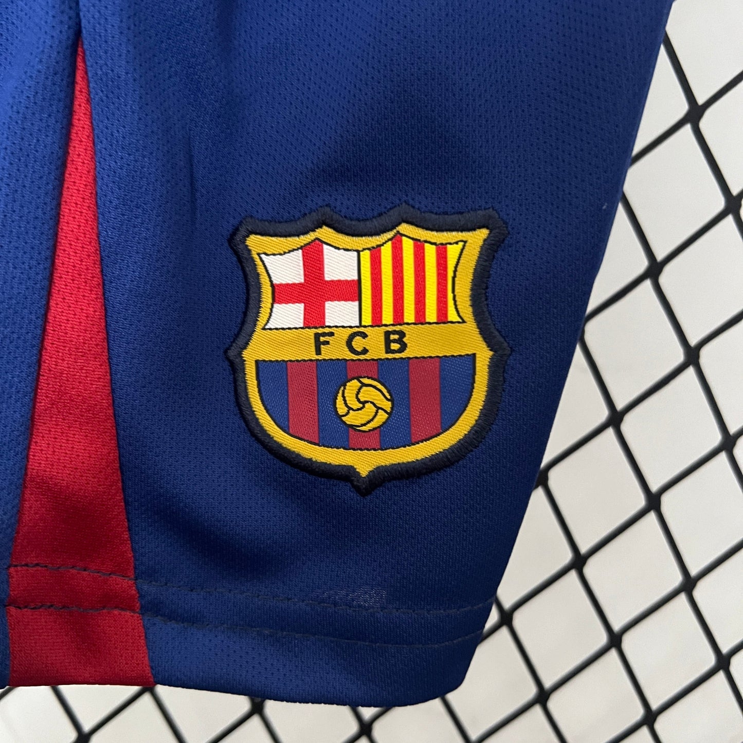 KIT INFANTIL RETRÔ BARCELONA HOME 08/09