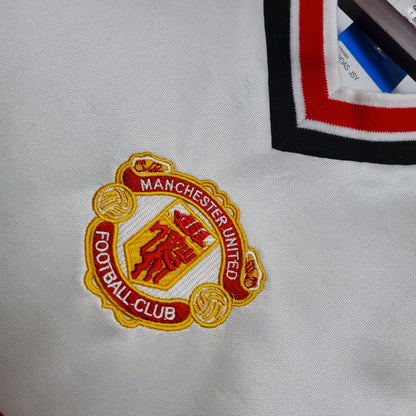 CAMISA RETRÔ MANCHESTER UNITED AWAY 1985