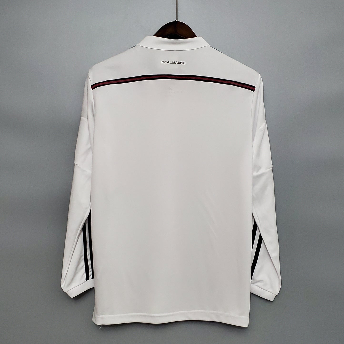 CAMISA REAL MADRID MANGA LONGA RETRÔ HOME 14/15