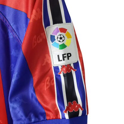 Camisa Masculina Retrô Barcelona 1996