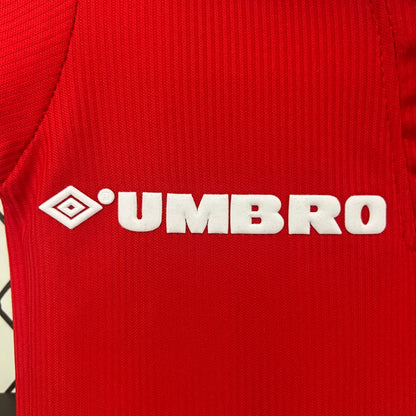 KIT INFANTIL RETRÔ MANCHESTER UNITED HOME 98/99
