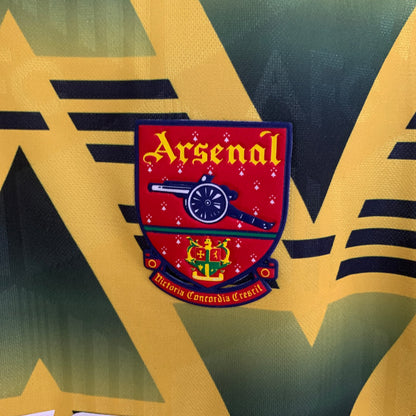 CAMISA RETRÔ ARSENAL AWAY MANGA LONGA 91/93