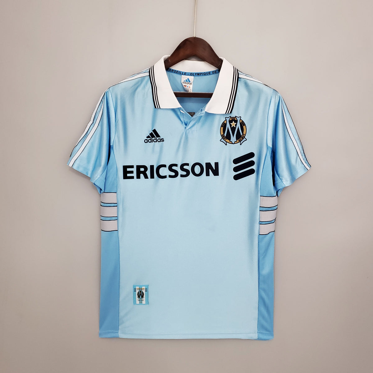CAMISA OLIMPIQUE DE MARSELHA RETRÔ AWAY 98/99