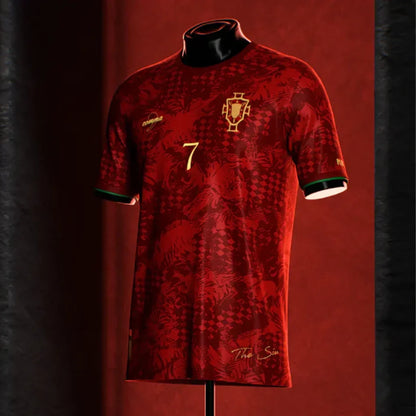 Camisa Portugal The Siu CR7 Euro