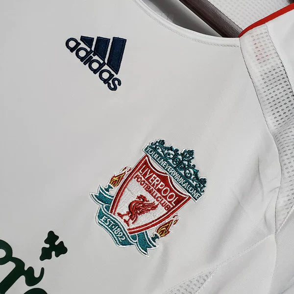 Camisa Retrô Liverpool Away 06/07