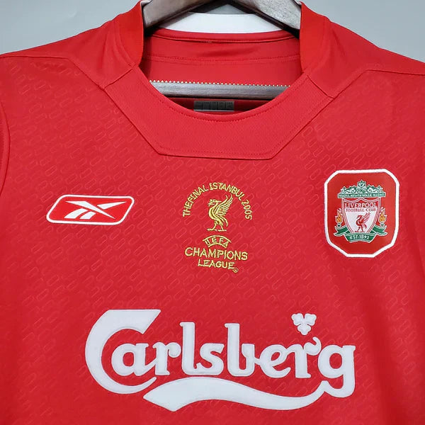 Camisa Retrô Liverpool Home 05/06
