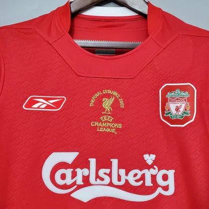 Camisa Retrô Liverpool Home 05/06