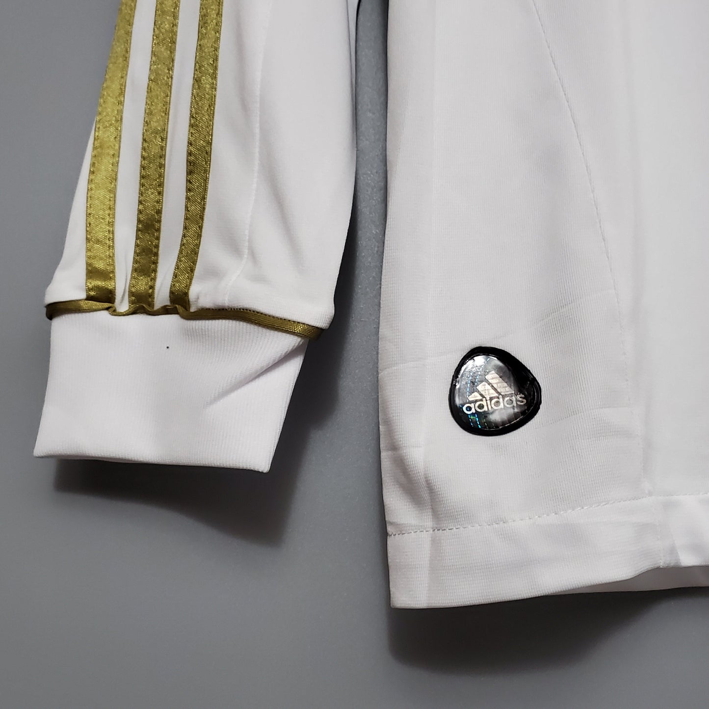 CAMISA REAL MADRID MANGA LONGA RETRÔ HOME 11/12