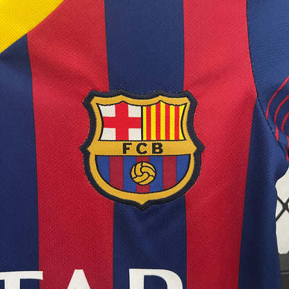KIT INFANTIL RETRÔ BARCELONA HOME 13/14