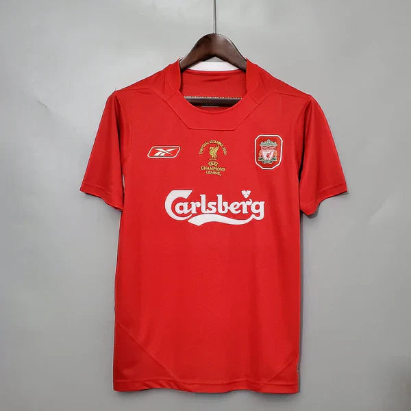 Camisa Retrô Liverpool Home 05/06