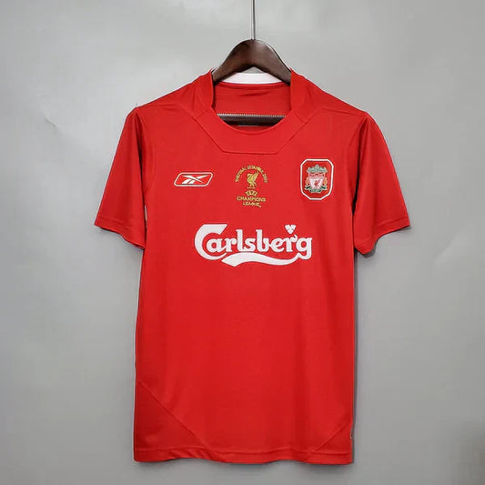 Camisa Retrô Liverpool Home 05/06