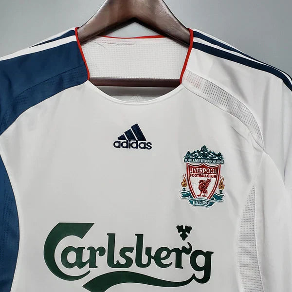 Camisa Retrô Liverpool Away 06/07