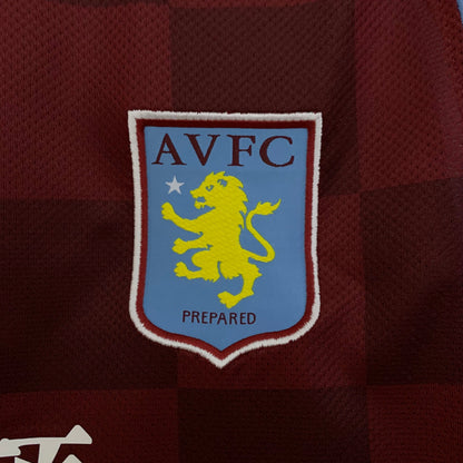 CAMISA RETRÔ ASTON VILLA HOME 11/12