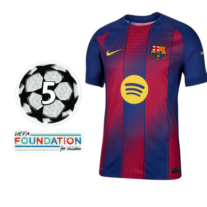 Camisa Masculina Barcelona I 2025/26 Authentic