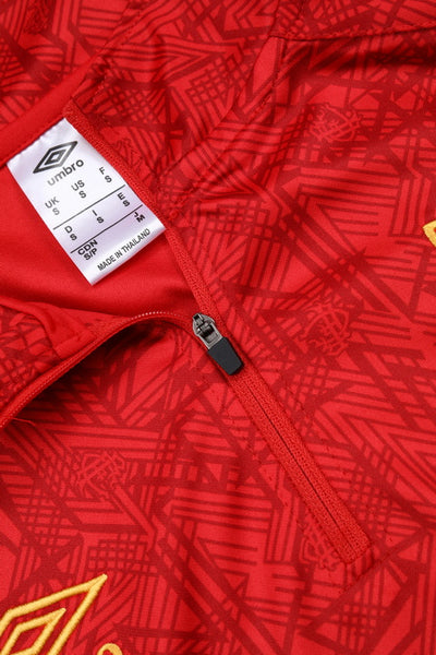 Conjunto Fluminense Zíper Curto Treino 2025/26