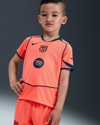 Conjunto Infantil Barcelona III 2025/26