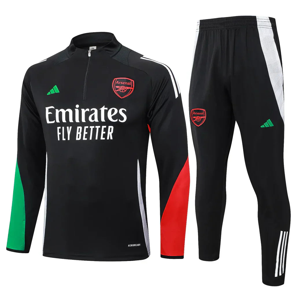Conjunto de Treino Meio Ziper Arsenal 2024/25