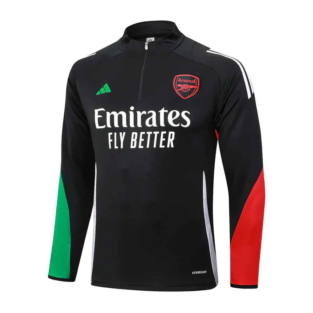 Conjunto de Treino Meio Ziper Arsenal 2024/25