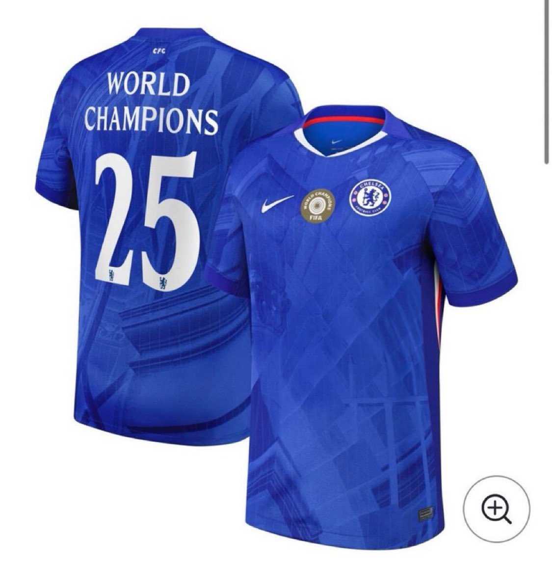 Camisa Chelsea Comemorativa Campeão Super Mundial 2025