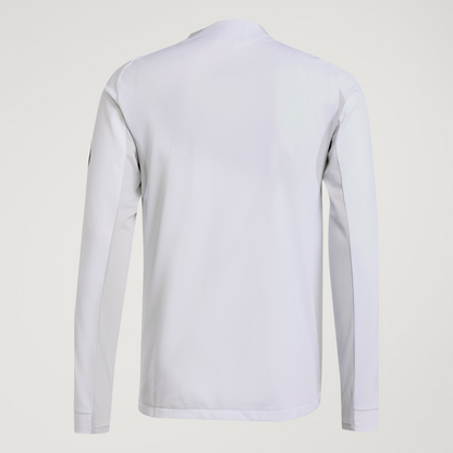 Camisa Masculina Real Madrid I 2025/26 Manga Longa Authentic
