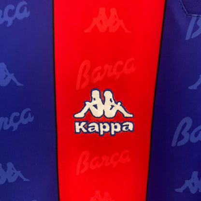 CAMISA RETRÔ BARCELONA HOME MANGA LONGA 96/97