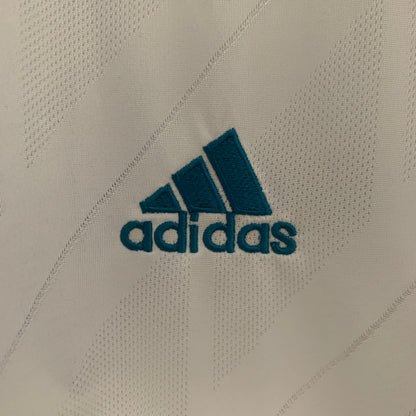 CAMISA REAL MADRID MANGA LONGA RETRÔ HOME 17/18