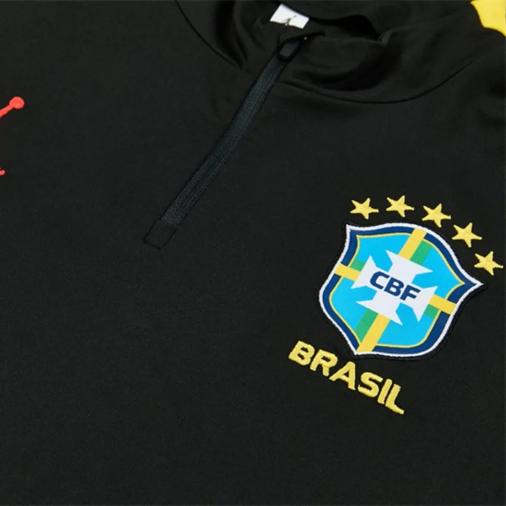 Conjunto de Treino Meio Ziper Brasil I 26