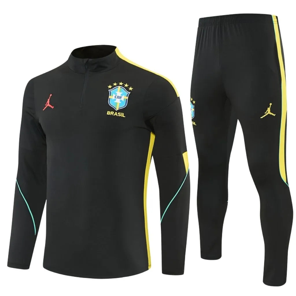 Conjunto de Treino Meio Ziper Brasil I 26