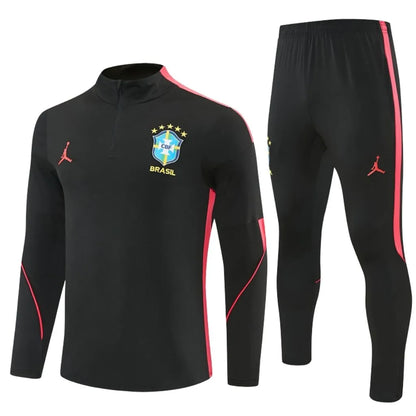 Conjunto de Treino Meio Ziper Brasil II 26