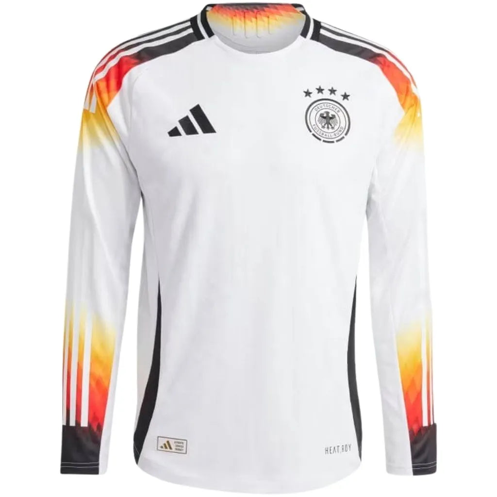 Camisa Masculina Alemanha I 2024 Manga Longa Authentic