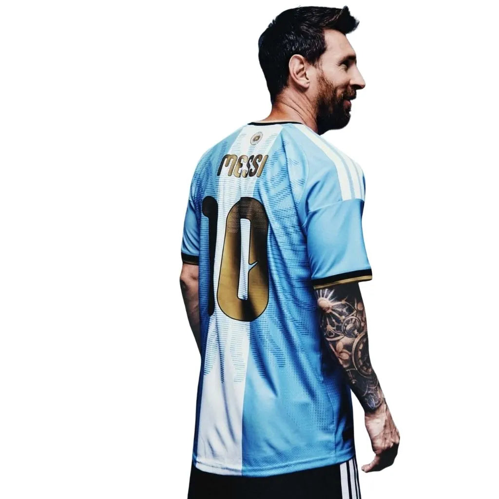 Camisa Masculina Argentina Despedida Messi