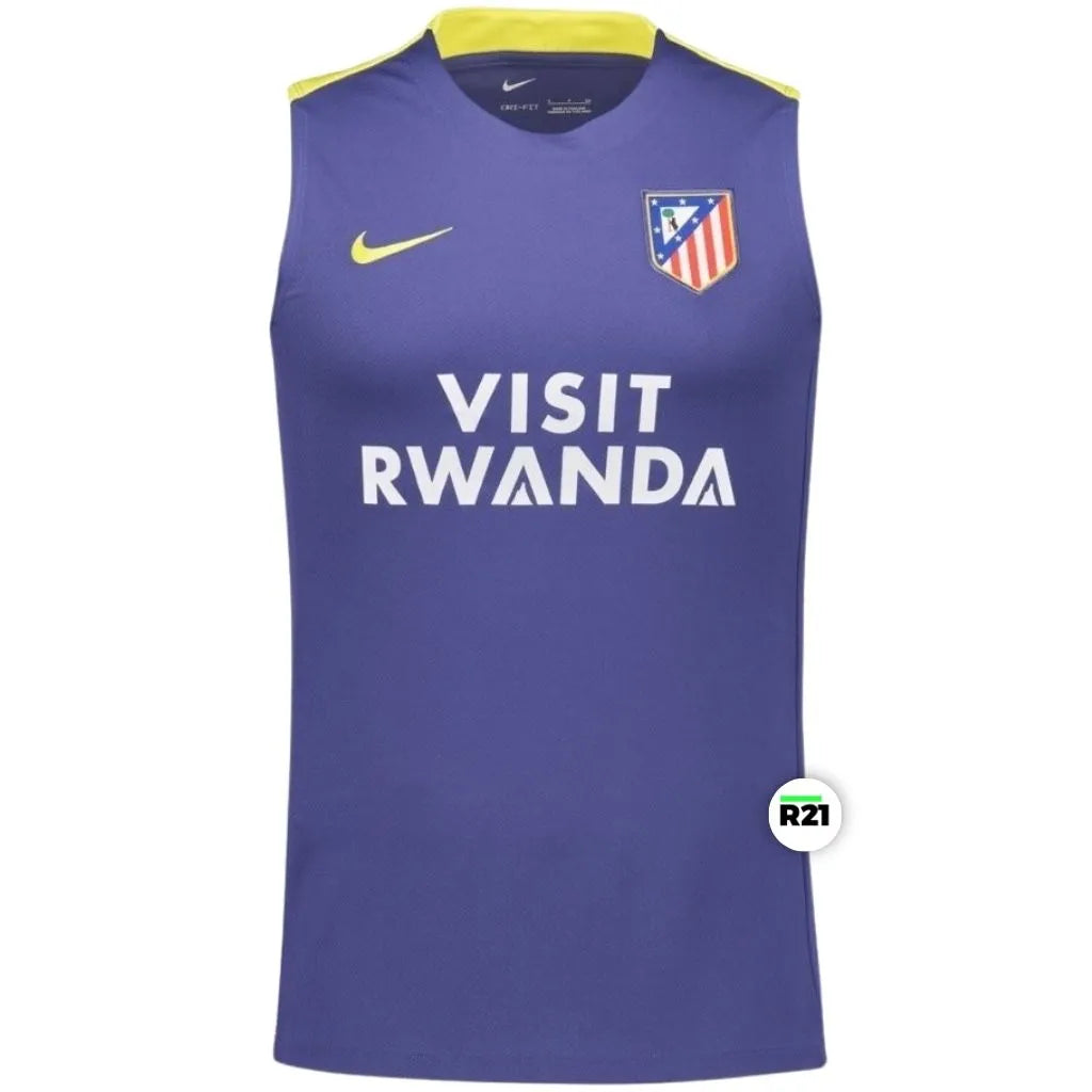 Camiseta Masculina Atético de Madrid Treino 2025/26