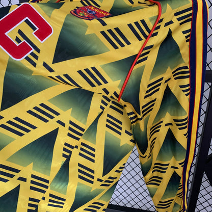 CAMISA RETRÔ ARSENAL AWAY MANGA LONGA 91/93