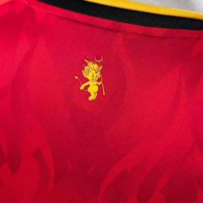 Camisa Masculina Bélgica I 26 Manga Longa
