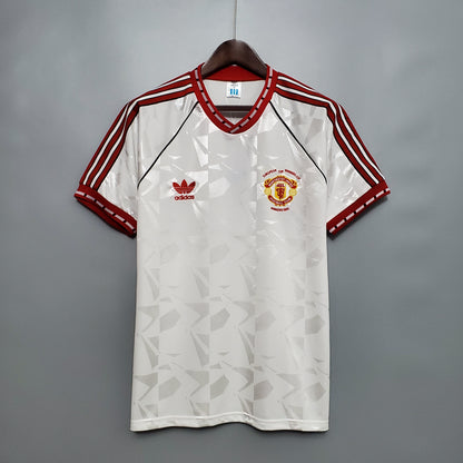 CAMISA RETRÔ MANCHESTER UNITED AWAY 91/92