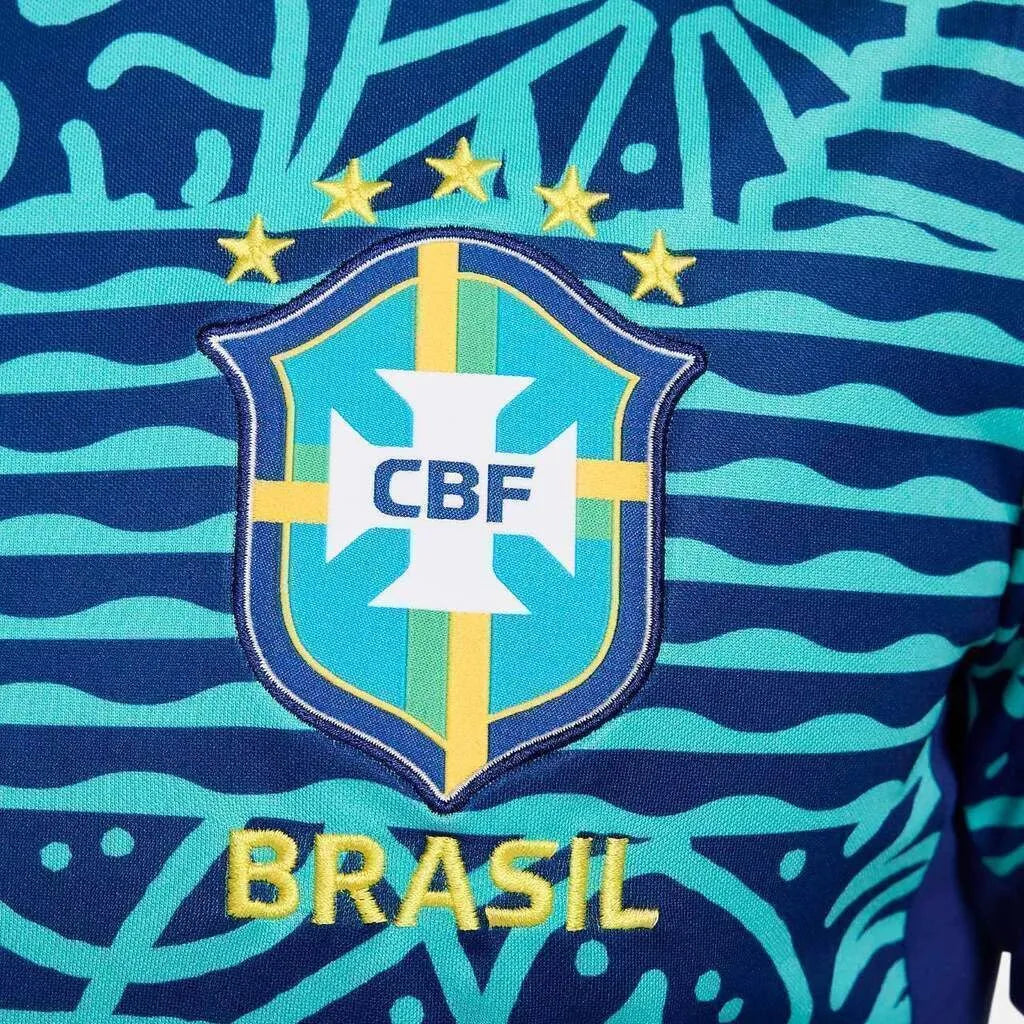 Camisa Masculina Brasil Pré Jogo 2024/25