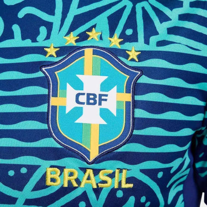 Camisa Masculina Brasil Pré Jogo 2024/25